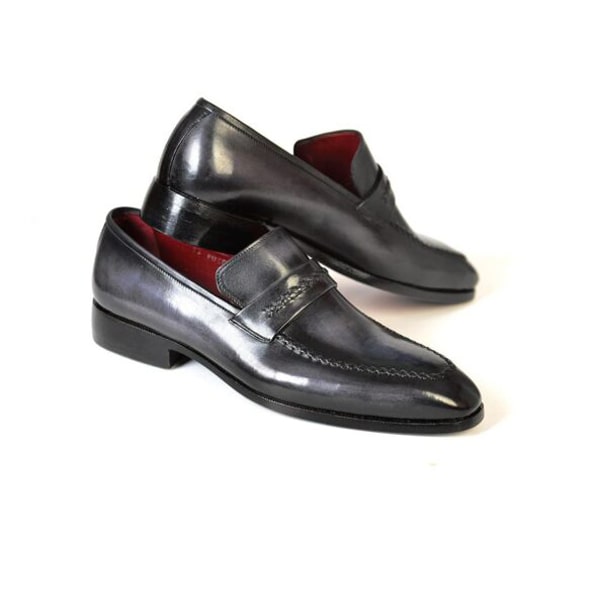 Slip-on Shoes Black Leather