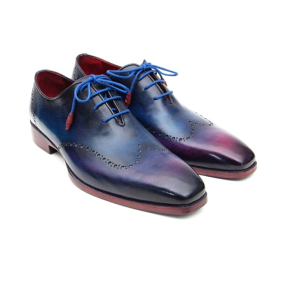 Wingtip Oxford Blue Lace Up Shoes