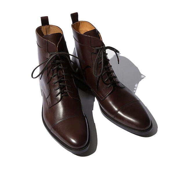 Wingtip Dark High Ankle Derby Church's Boots