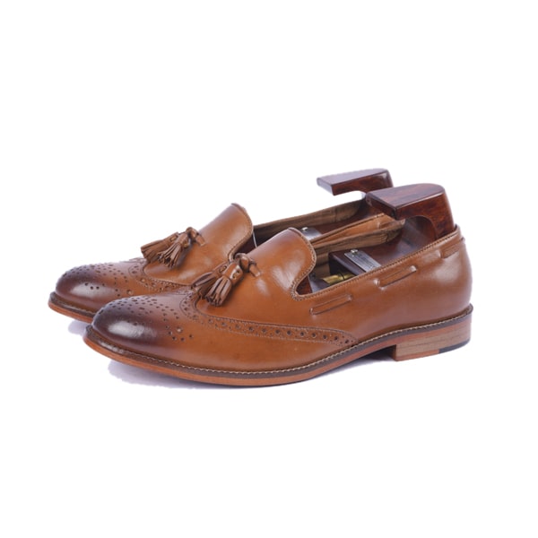 Classic Brown Tassel Loafer for Men