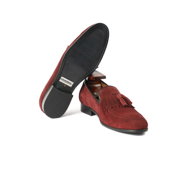 Tassel Loafer in Suede