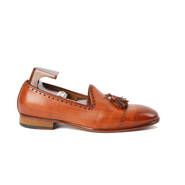 Tassel Leather Loafer 459