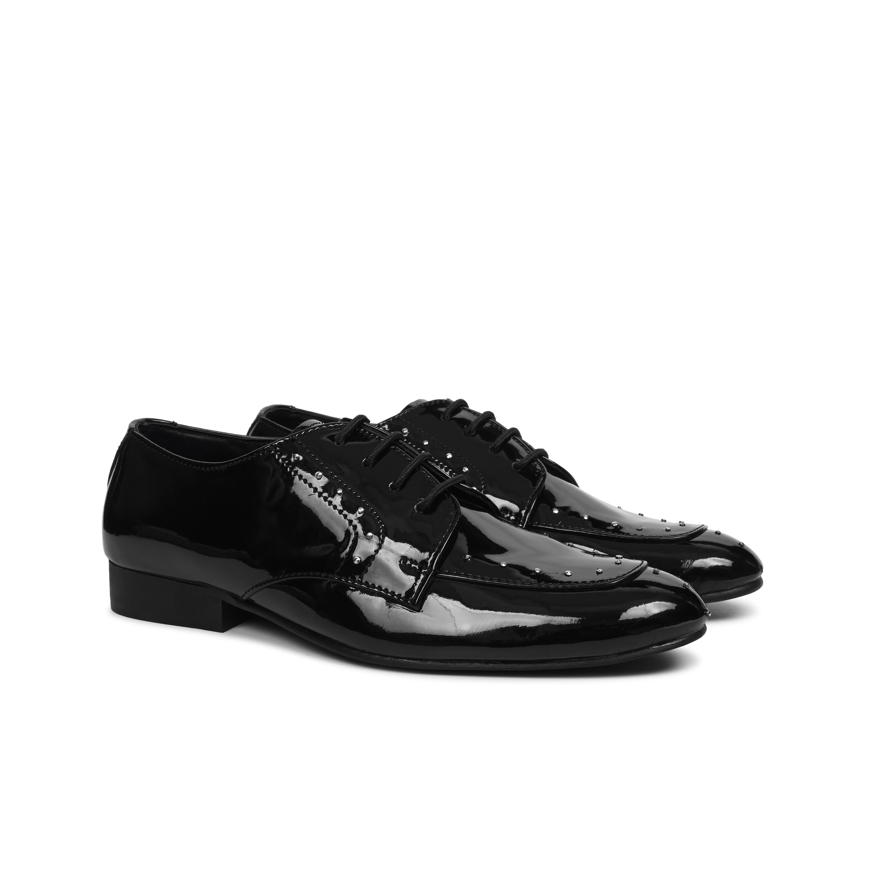 Black Patent Leather Designer Shoes
