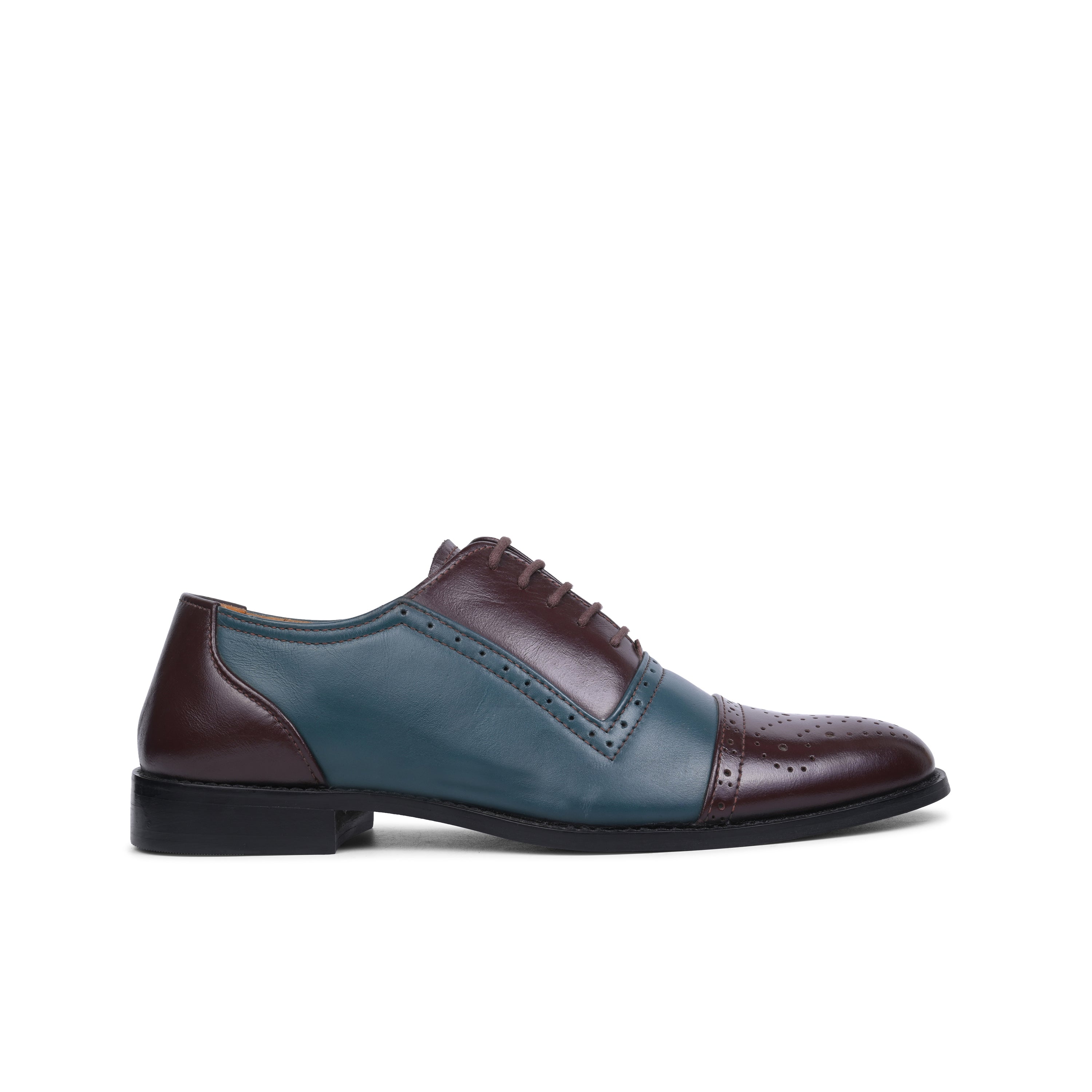 Blue and Barolo lace-up shoes