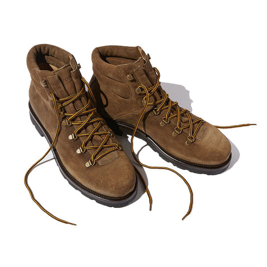 Suede Brown Leather Ankle Boots