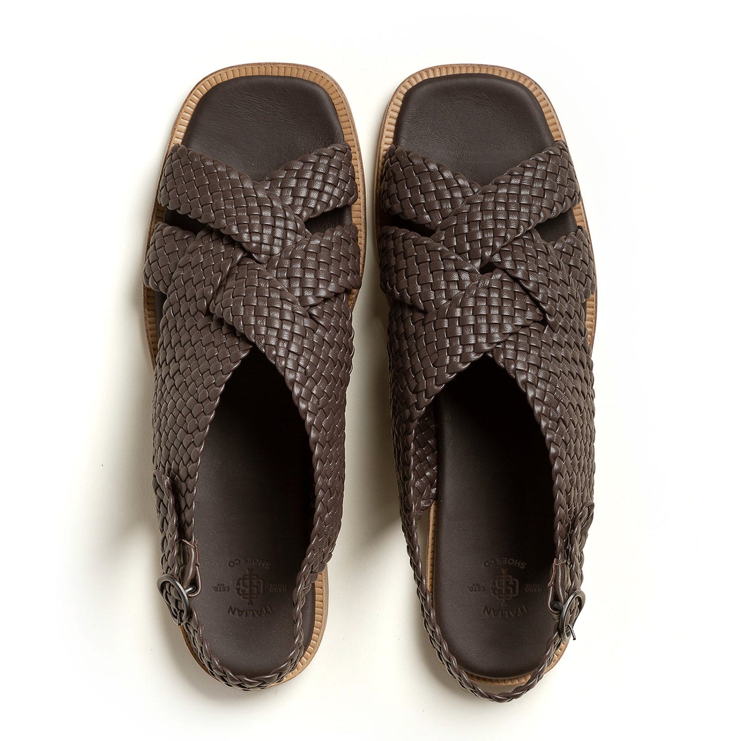 Men's Crossover Woven Sandal