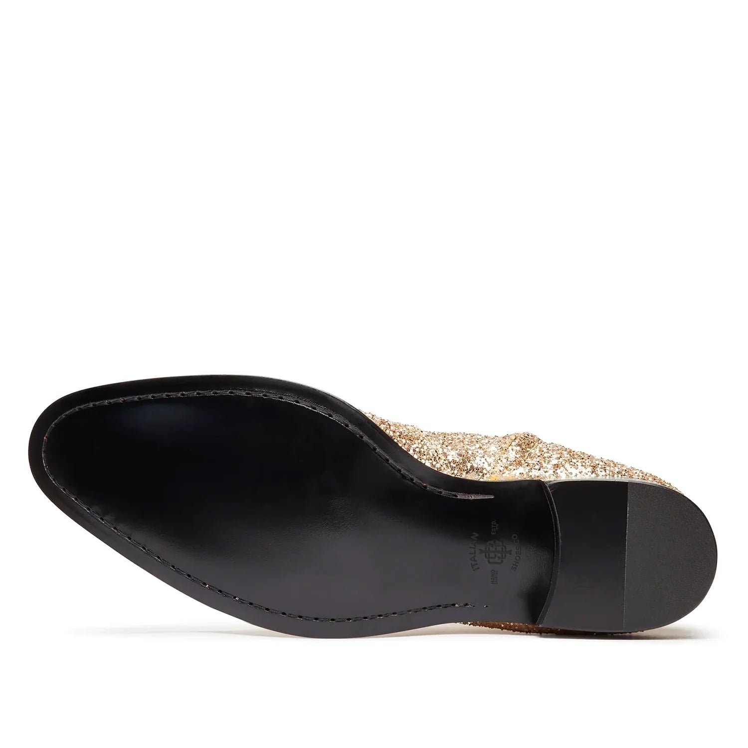 Side Zip Boot - Gold Sparkle