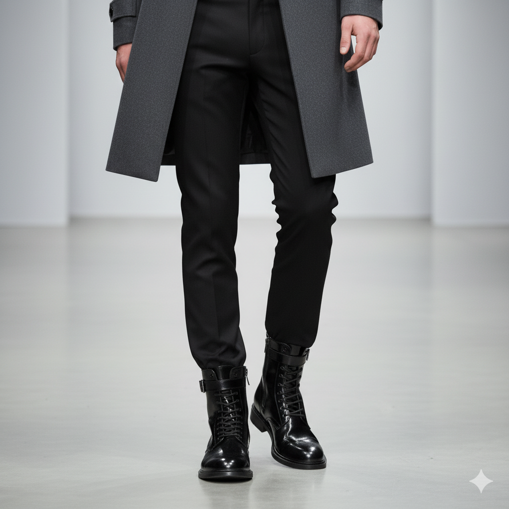 Patricia Tucker Lace-Up Boots