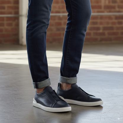 Men's Triple Stitch Blue sneaker