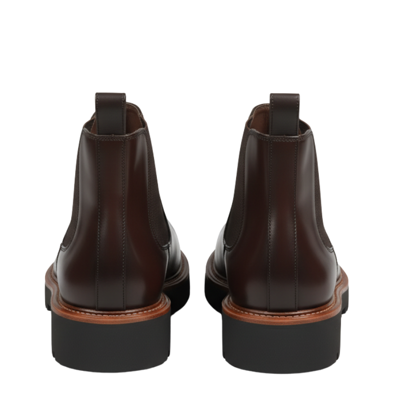 Classic Oak Chelsea Boots
