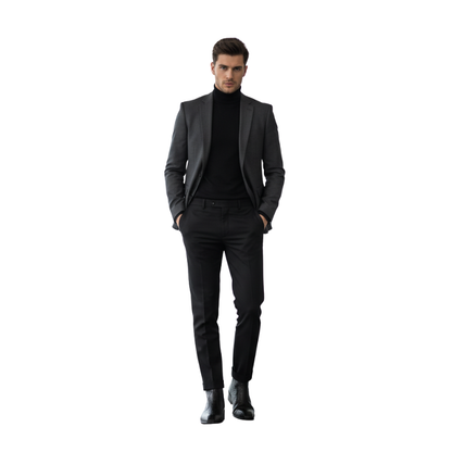 Premium Croco Texture Side Zipper Chelsea Boots