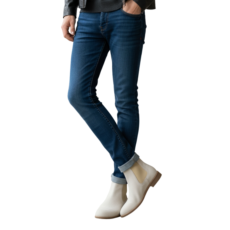 Luxury Velour Chelsea Boots