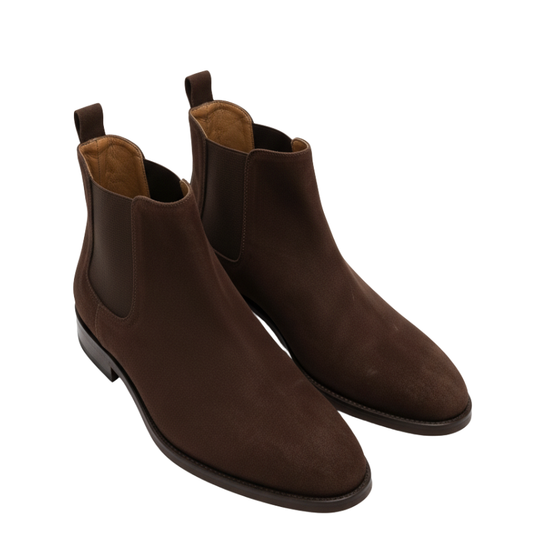 Premium Velour Chelsea Boots