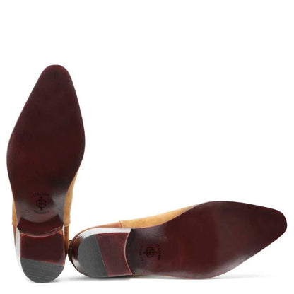 Suede Leather Chelsea Boots