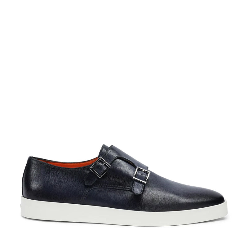 Men Double Monk Strap Sneakers