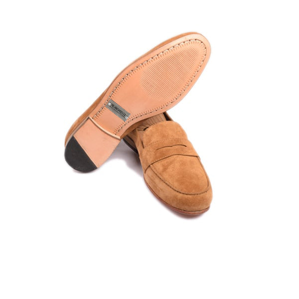 Penny Loafer in Suede Leather