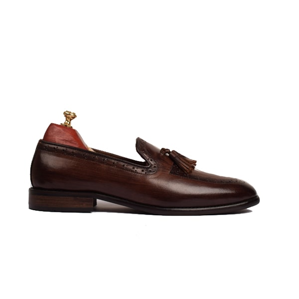 Tassel Leather Loafer 153