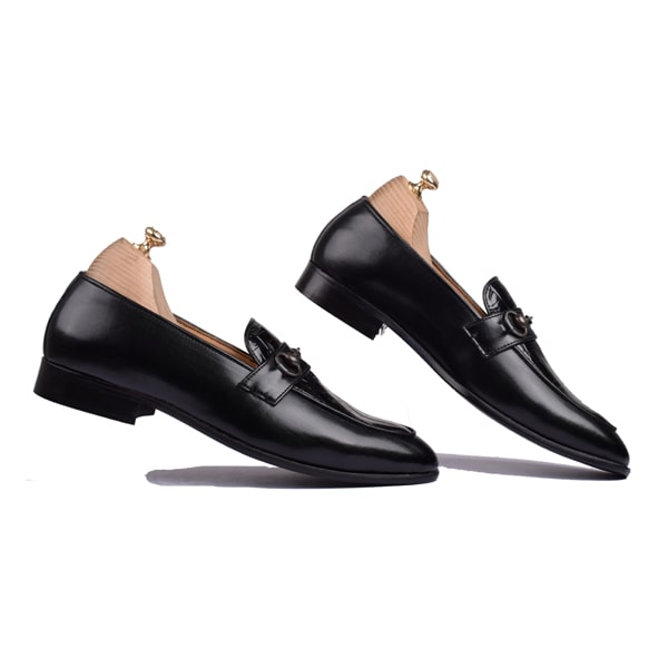 Penny Loafer In Black Patent Leather