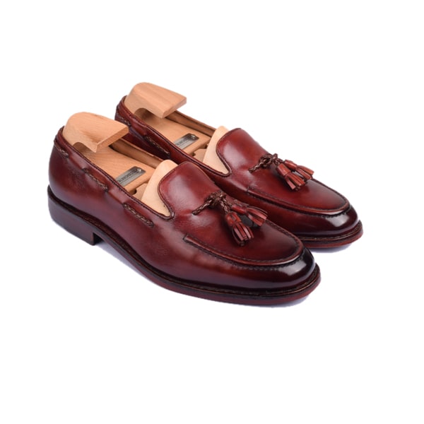 Tassel Leather Loafer - Refine slip