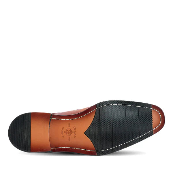 Classic Black Monk Strap Shoes