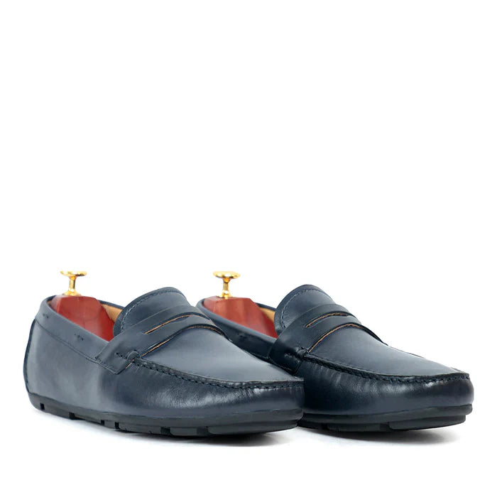 Black Driving Moccasins