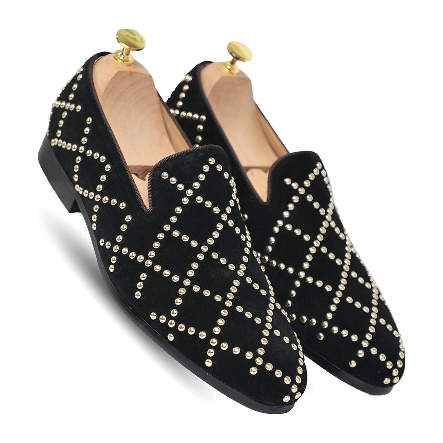 Rocky Studded Black Shoes