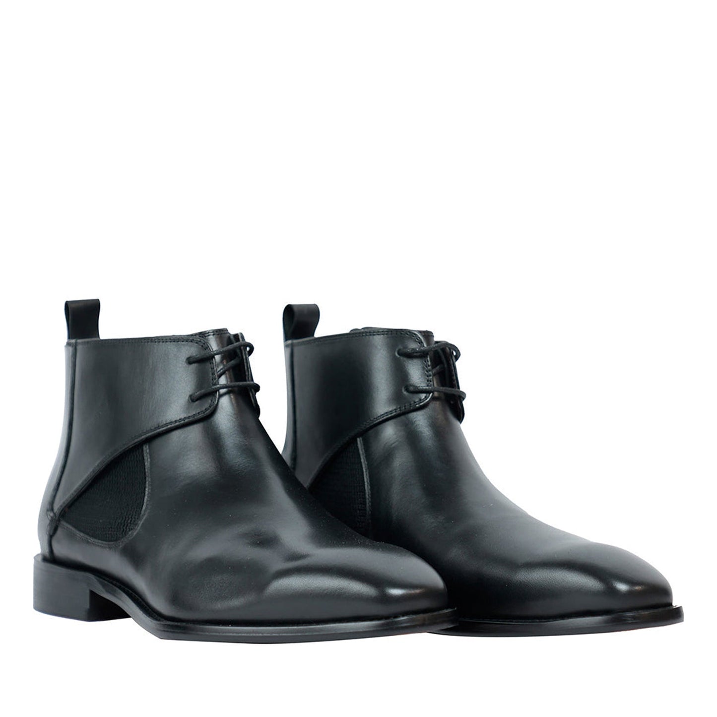 Stanford Chukka Black Shoes