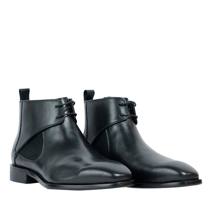Stanford Chukka Black Shoes