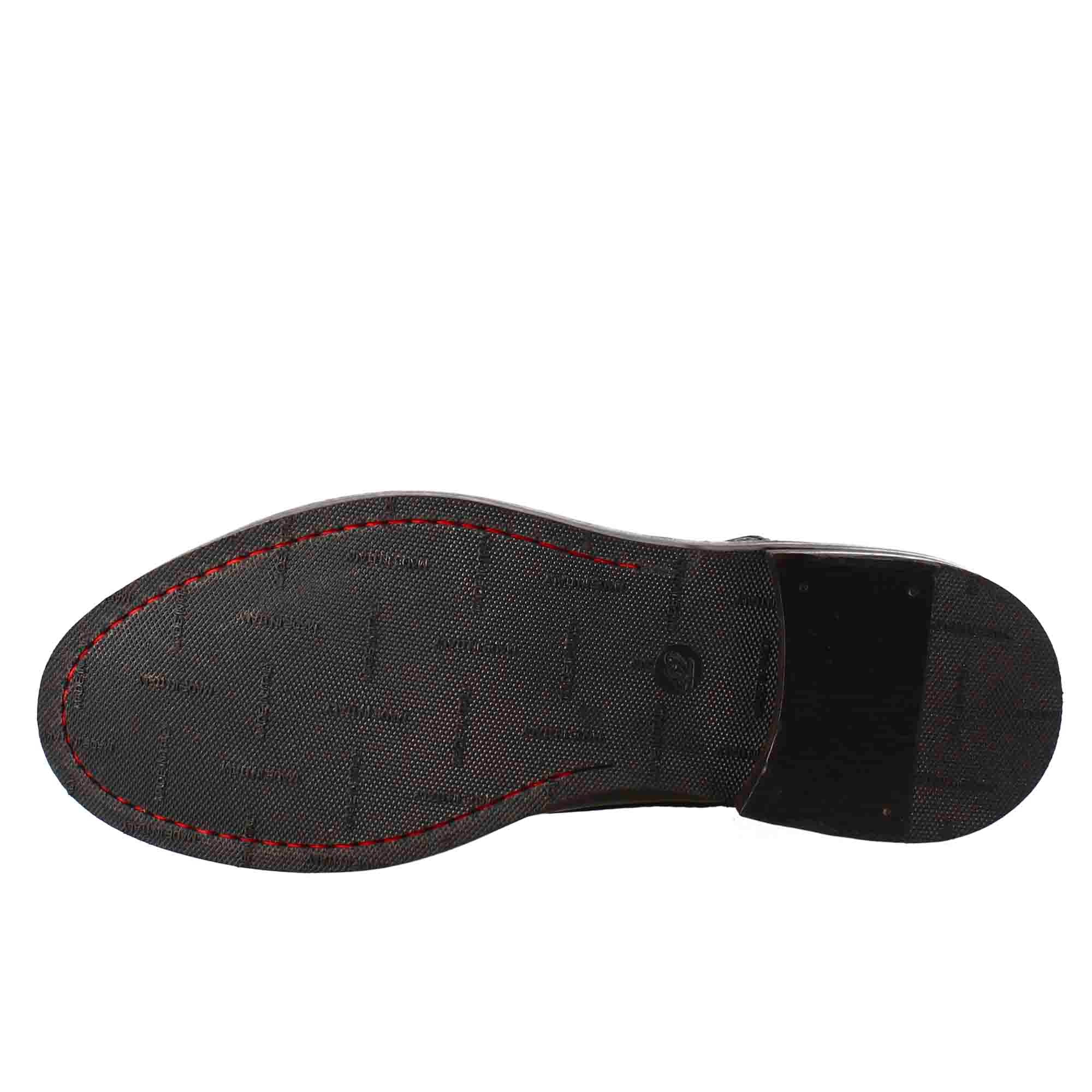 Men's candy chelsea boot  washed leather