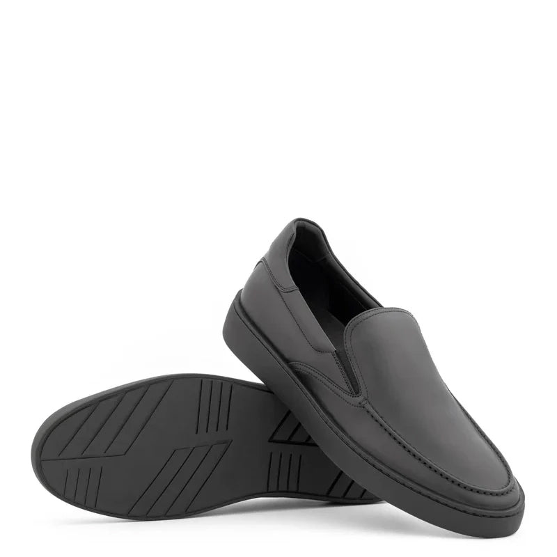 Handmade Slip-On Leather Loafers For Men