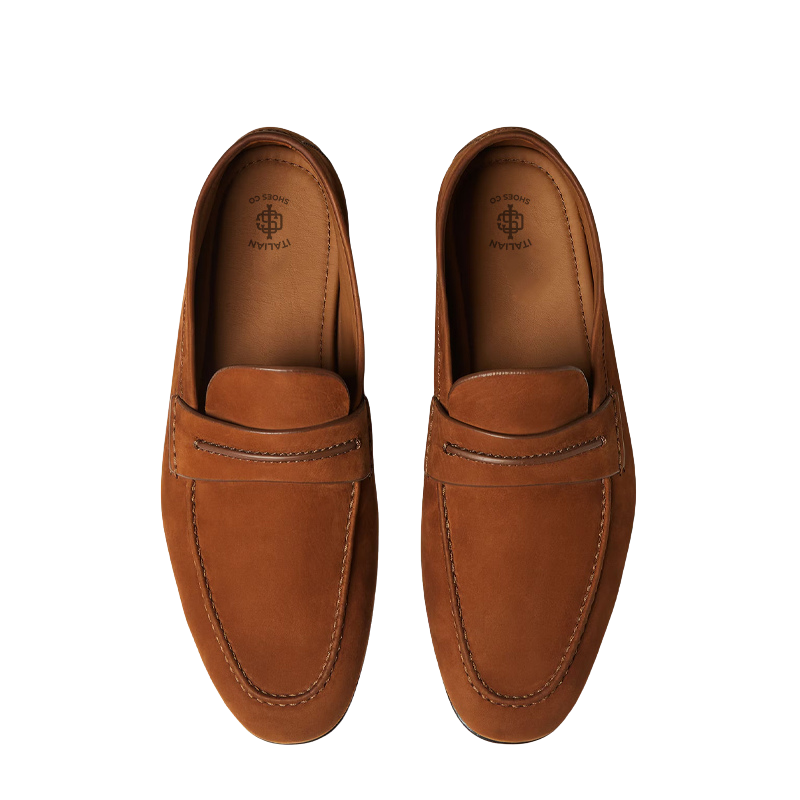 Men's Premium Brown Moccasins Loafer Shoe