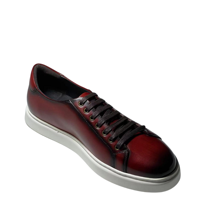 Men's Black Casual Lace-up Sneaker Shoe