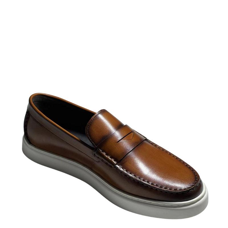 Men's Casual Brown Slip-on Loafer