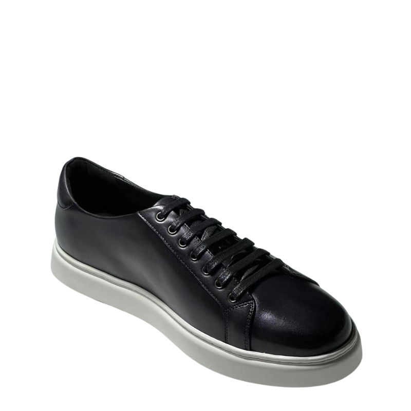 Men's Blue Casual Lace-up Sneaker Shoe