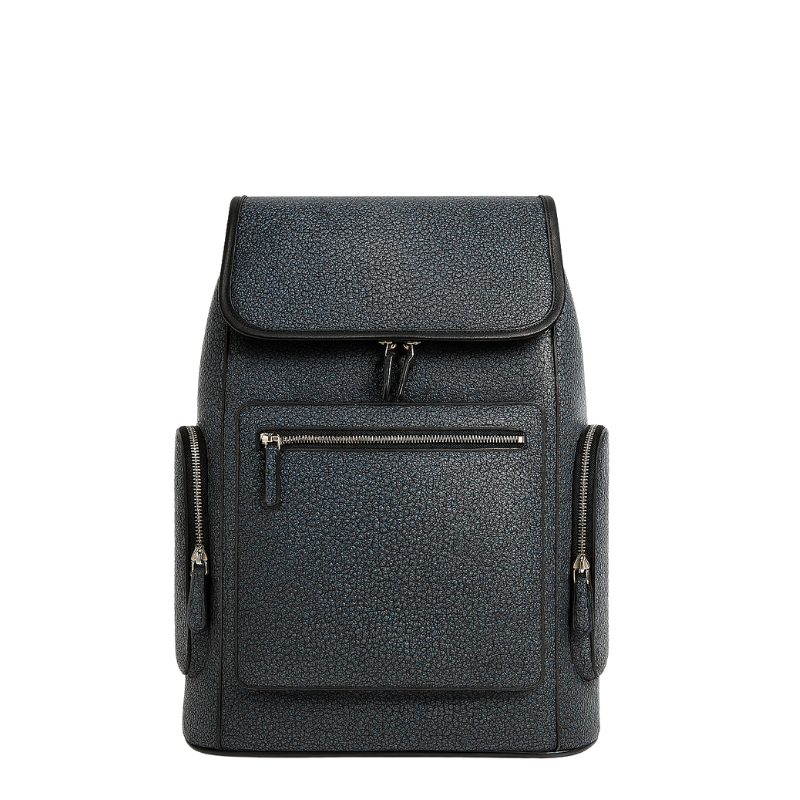 Luxury Snap-Button Closure Backpack