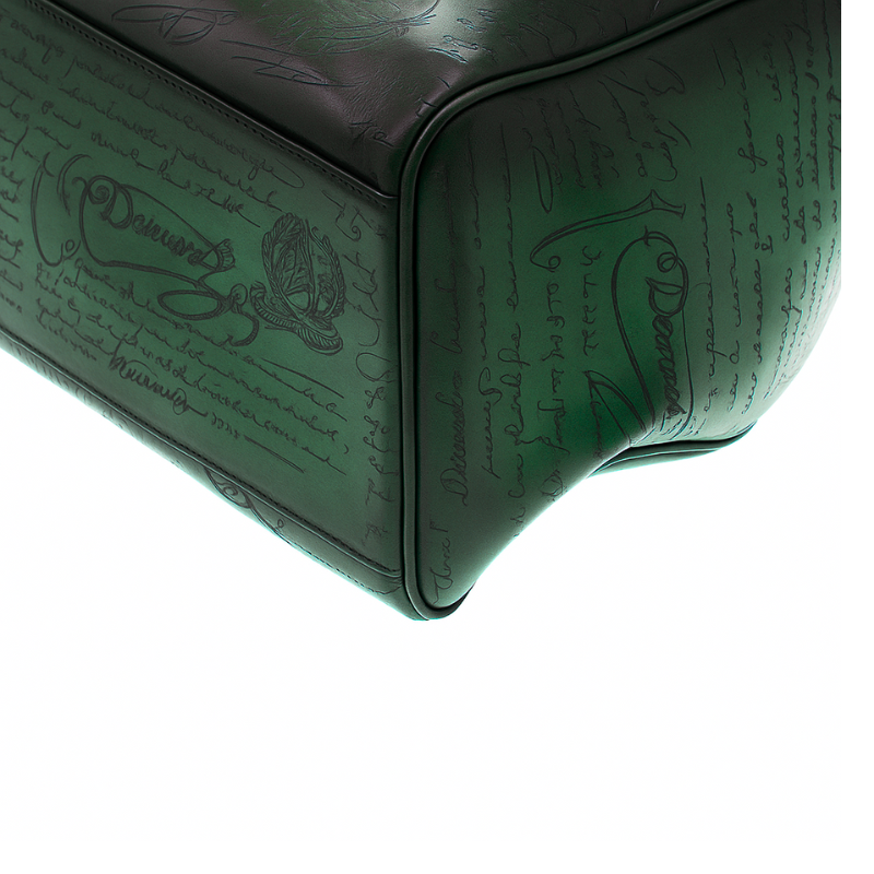 Premium Travel Duffel Leather Black Luggage Bag