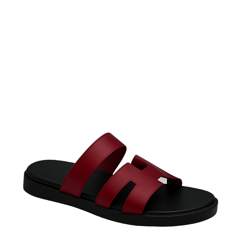 Luxury Patent Leather Sandal for Men