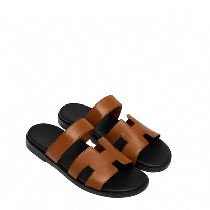 Luxury Patent Leather Sandal for Men