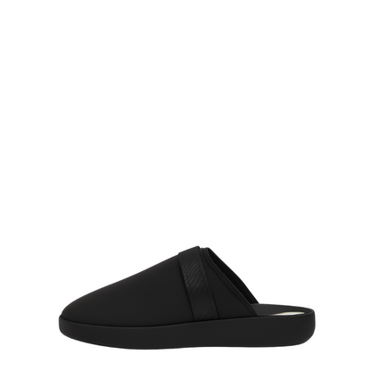 Italian Black Luxe Mule for Men's