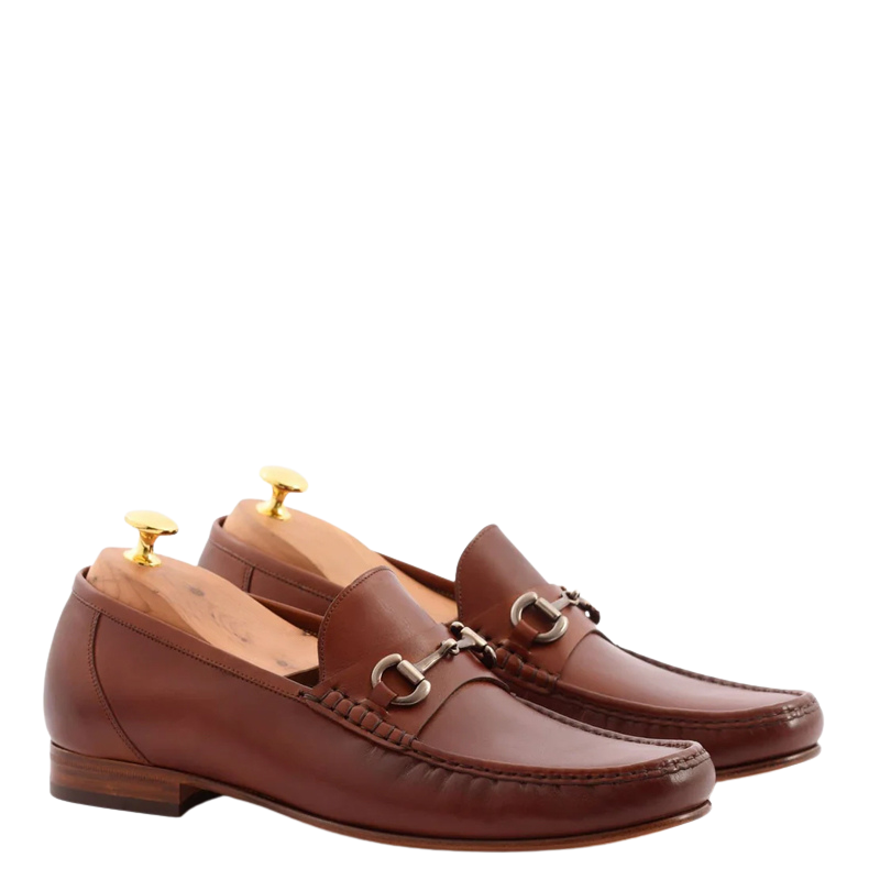 Men's Leather Brown Timeless Elegance Loafer