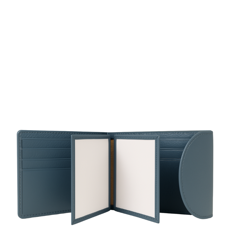 Premium Brown Snap Closure Wallet for Men