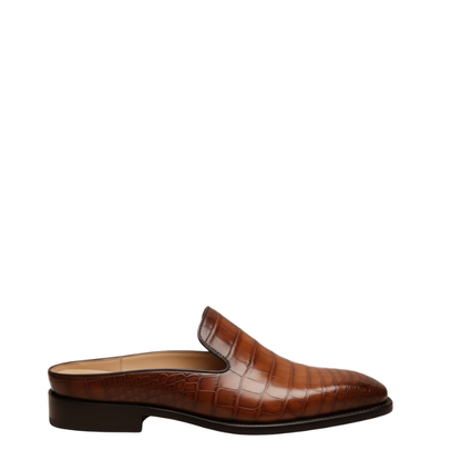 Cavalier Croc Slip-On Mules