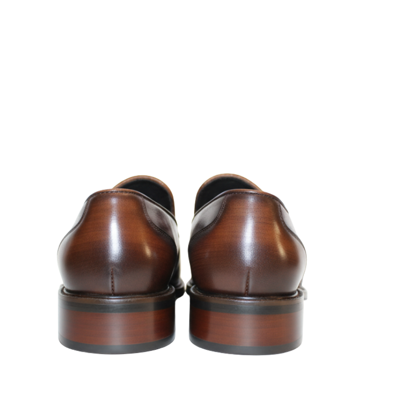 Luxury Wholecut Tassel Loafer Brown