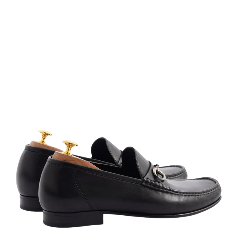 Men's Leather Black Timeless Elegance Loafer