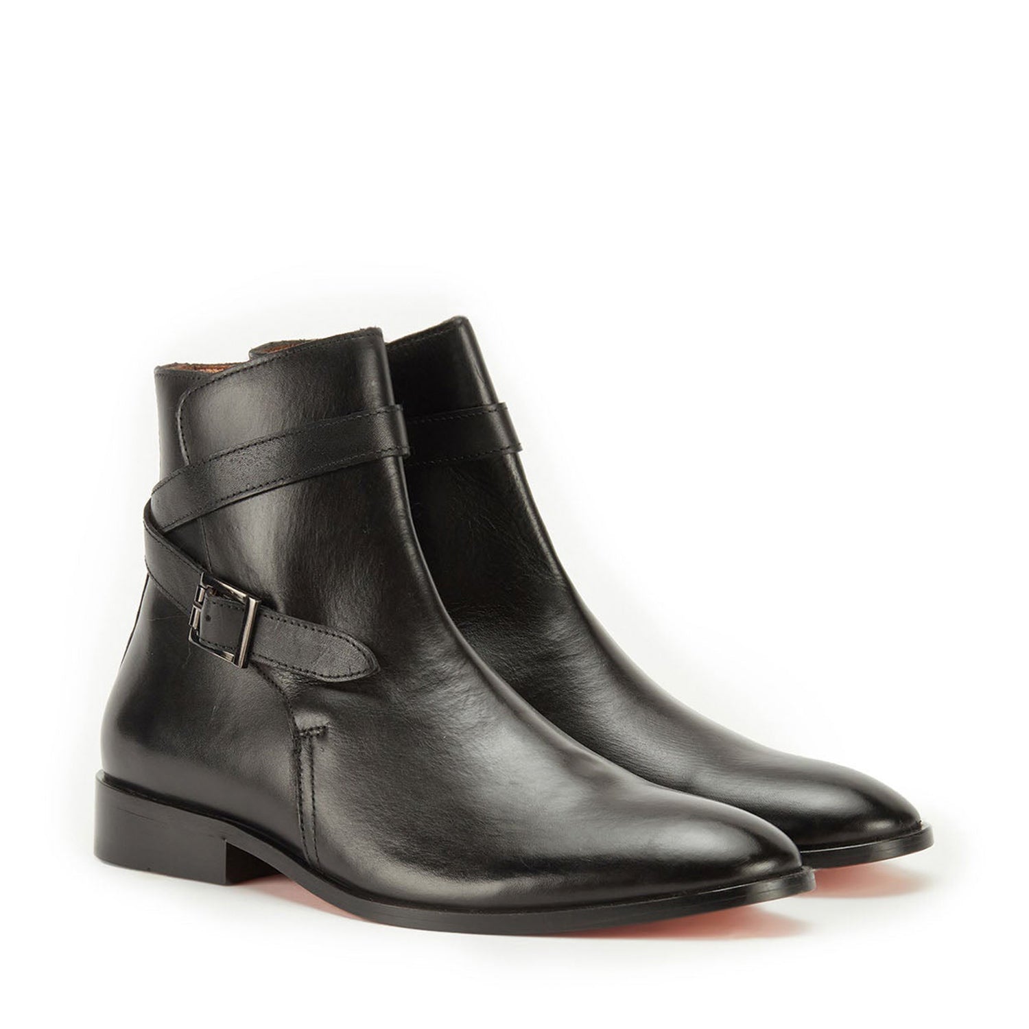 Jodhpuri Black Chukka Boots