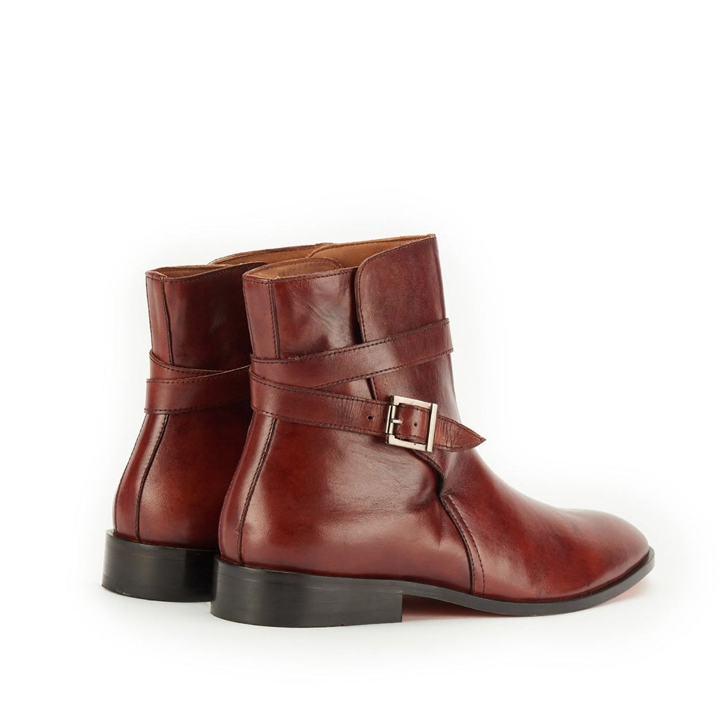 Tan Jodhpuri Chukka Boots