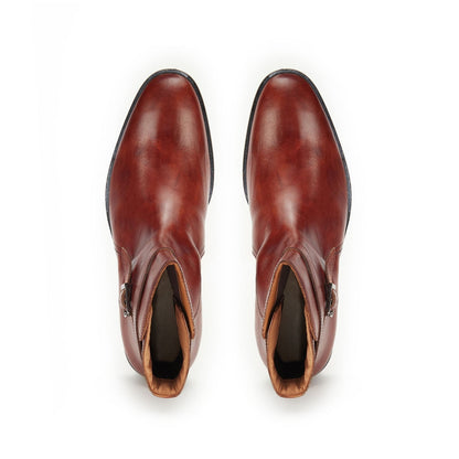 Tan Jodhpuri Chukka Boots
