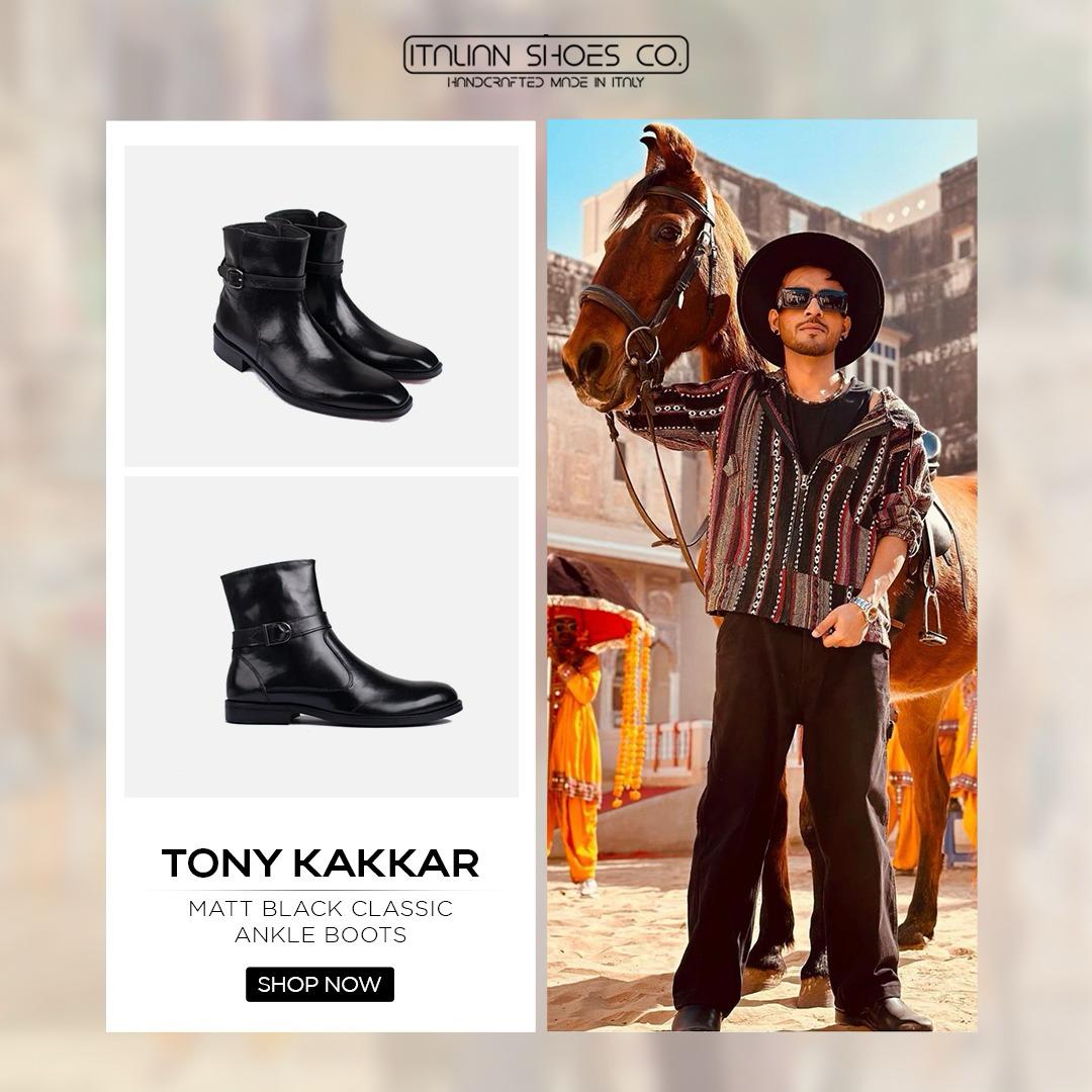 Matt Black Classic Ankle Boots