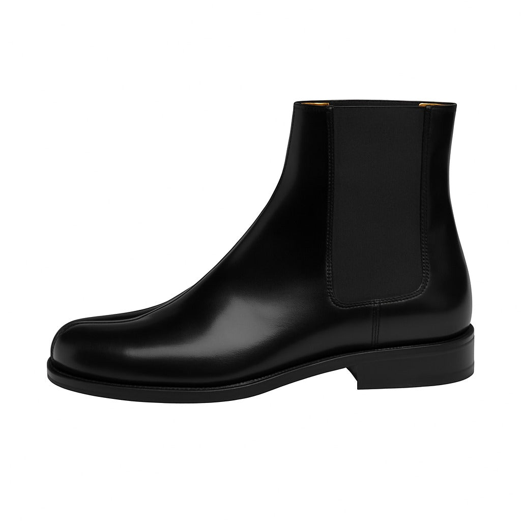 Men's Split-Toe High Ankle Exotic Boot