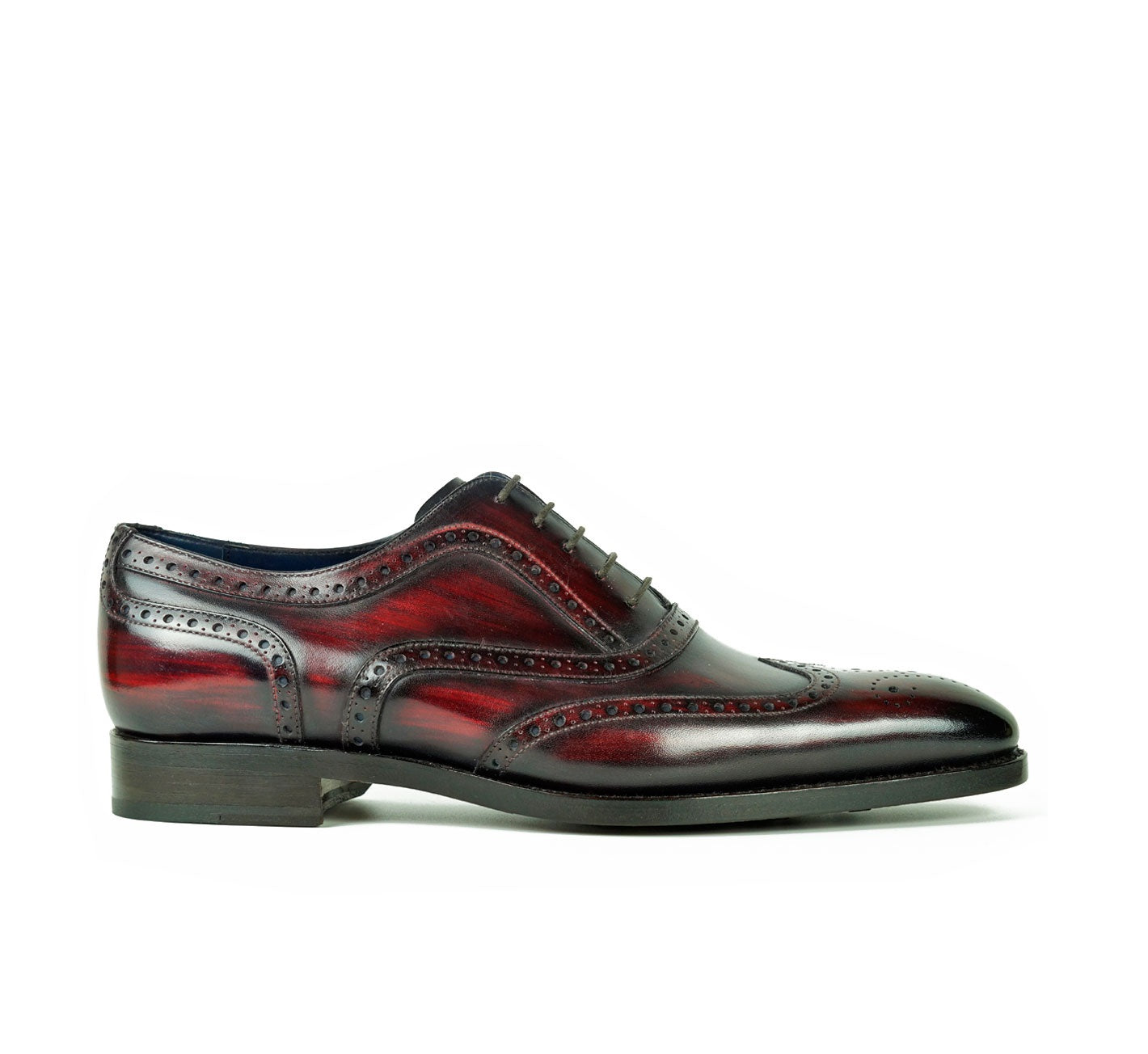 Wingtip Oxford Brogue Shade Burgundy Shoes